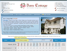 Tablet Screenshot of barncottagebnb.co.uk
